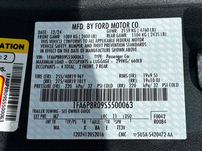 2025 Ford Mustang Dark Horse