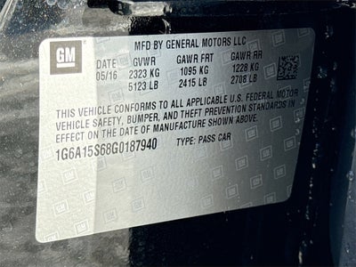 2016 Cadillac CTS-V Base