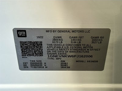 2023 Chevrolet Traverse High Country