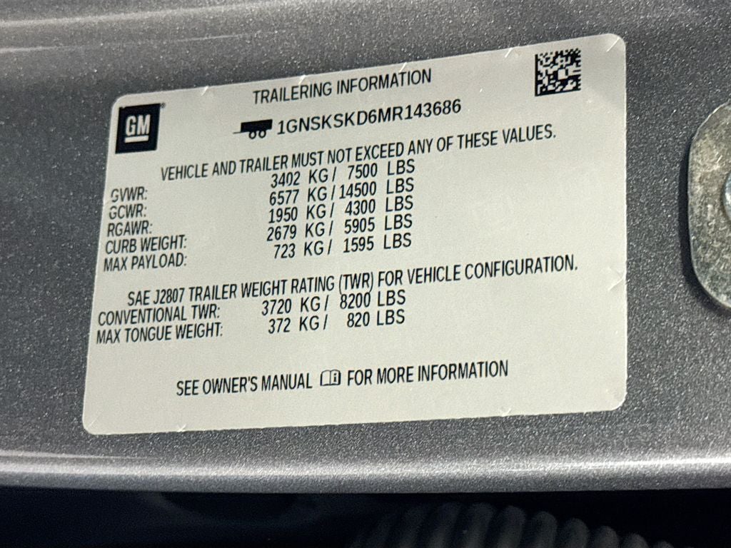 2021 Chevrolet Tahoe Premier