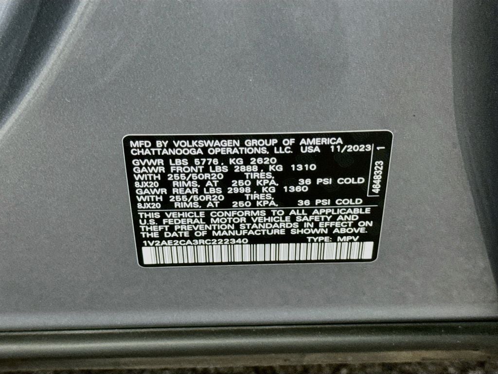 2024 Volkswagen Atlas Cross Sport 2.0T SEL R-Line