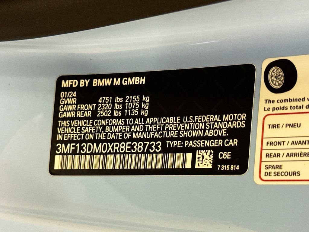 2024 BMW M2 Base