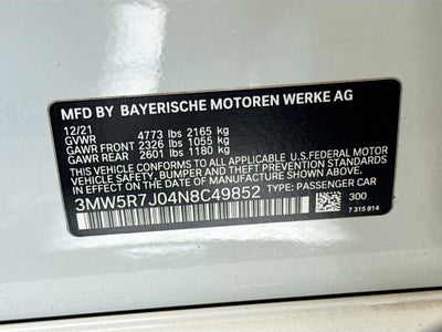 2022 BMW 330i xDrive 330i xDrive