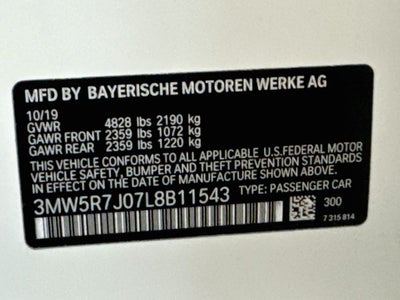 2020 BMW 3 Series 330i xDrive
