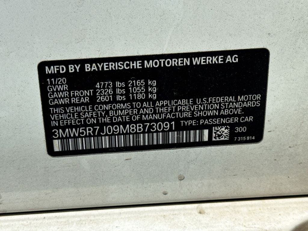 2021 BMW 3 Series 330i xDrive