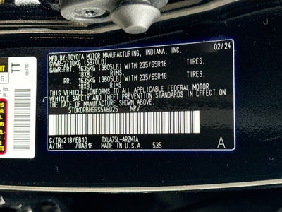2024 Toyota Highlander XLE