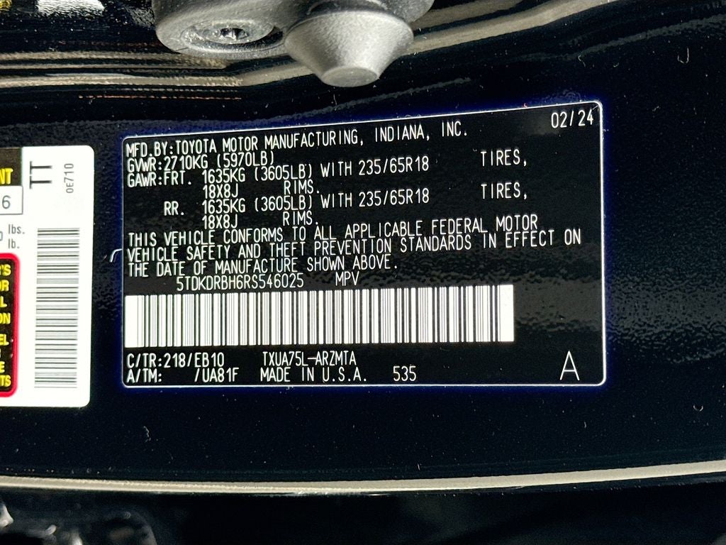 2024 Toyota Highlander XLE