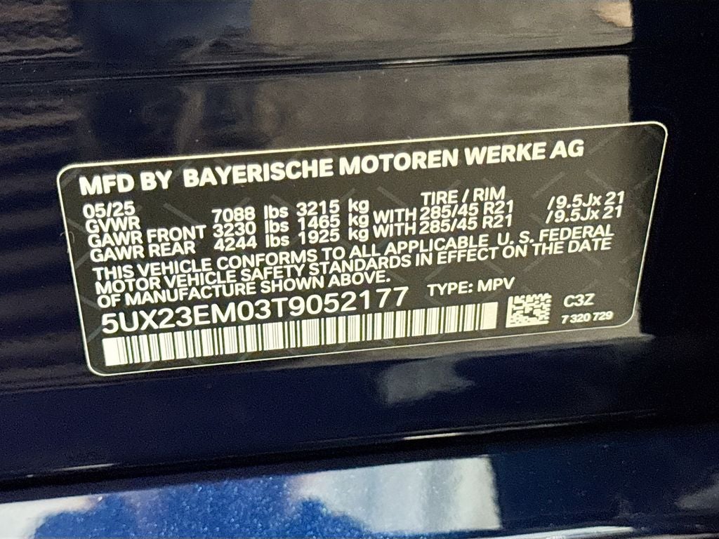 2026 BMW X7 xDrive40i