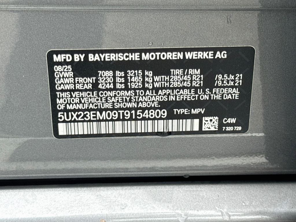 2026 BMW X7 xDrive40i