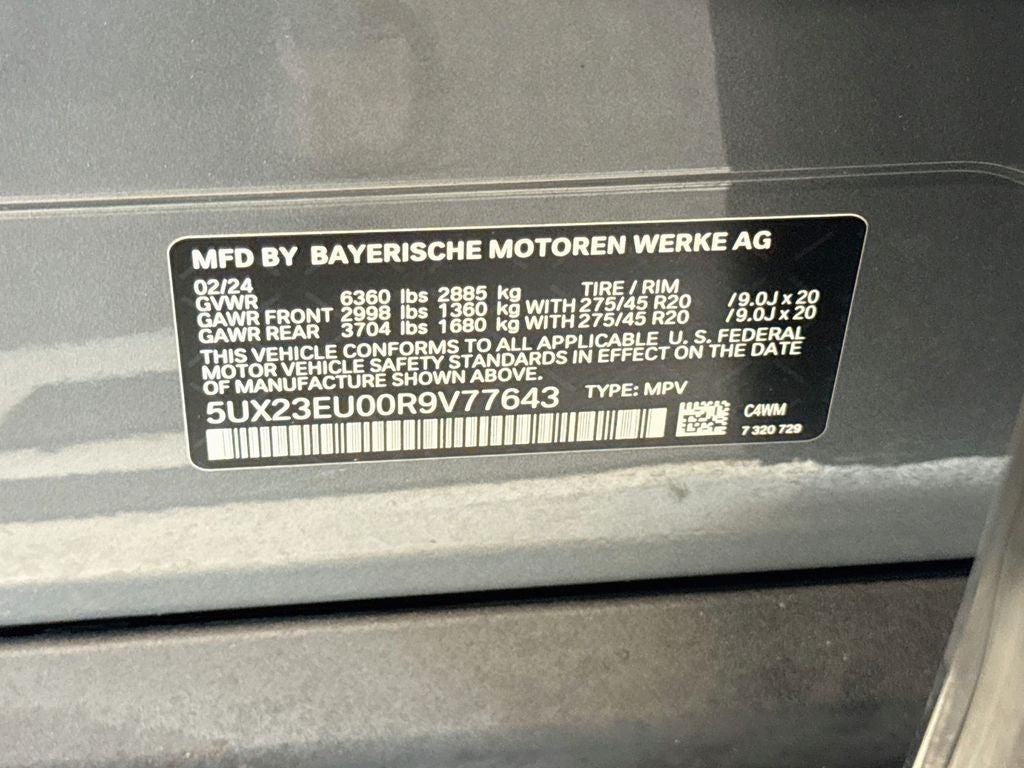 2024 BMW X5 xDrive40i
