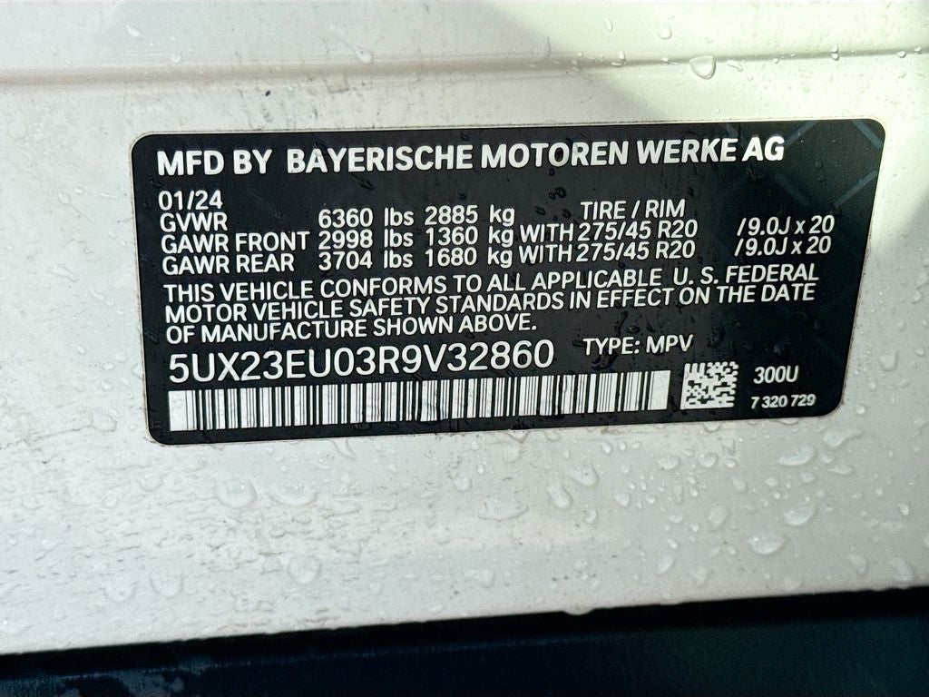 2024 BMW X5 xDrive40i
