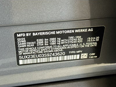 2025 BMW X5 xDrive40i