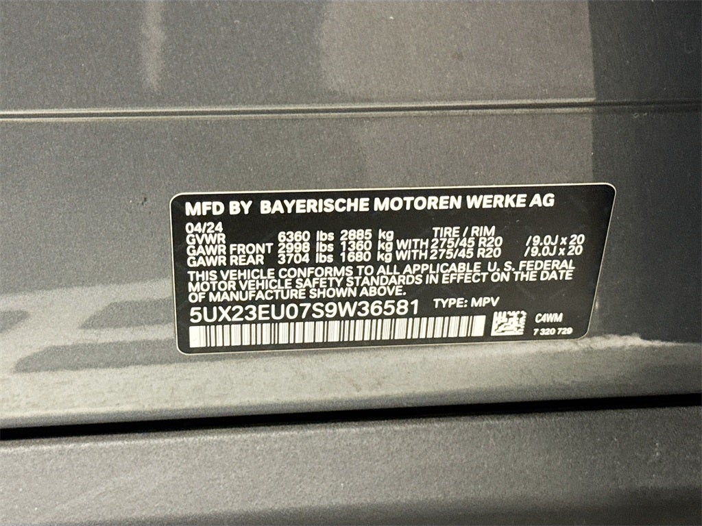 2025 BMW X5 xDrive40i