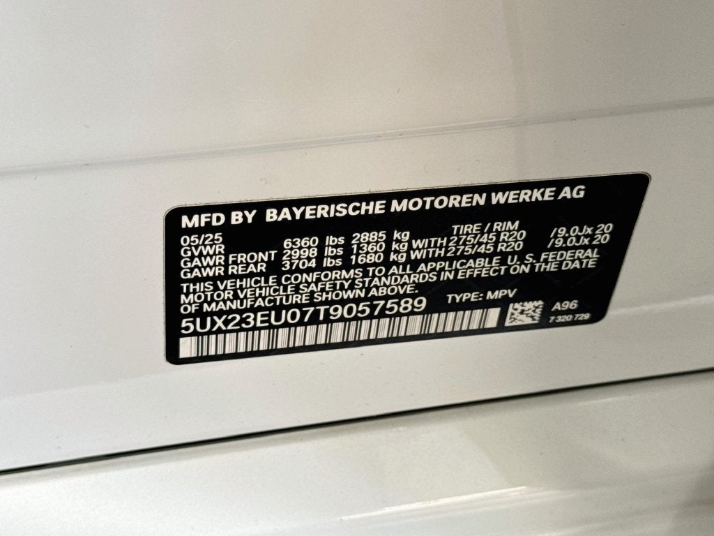 2026 BMW X5 xDrive40i