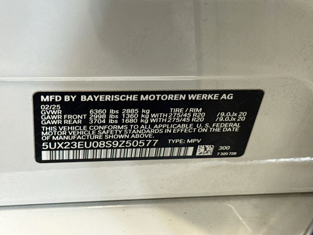 2025 BMW X5 xDrive40i