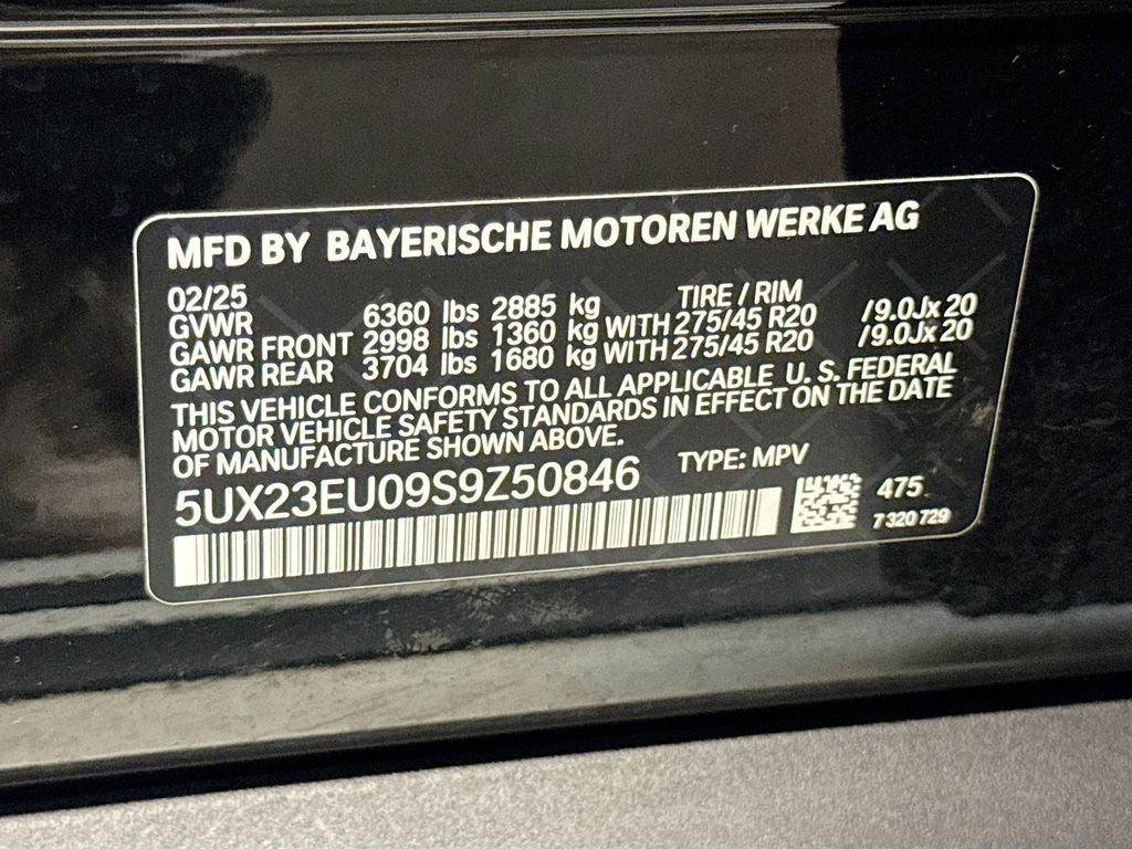 2025 BMW X5 xDrive40i