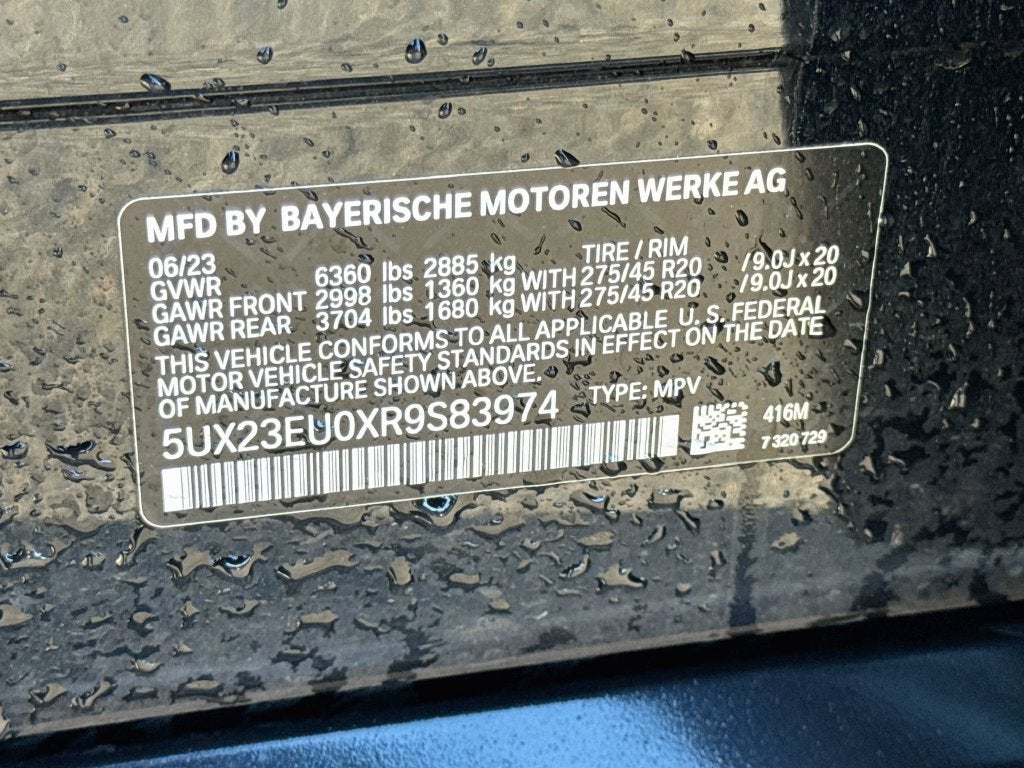 2024 BMW X5 xDrive40i
