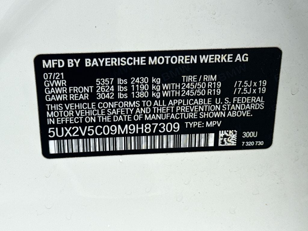 2021 BMW X4 M40i