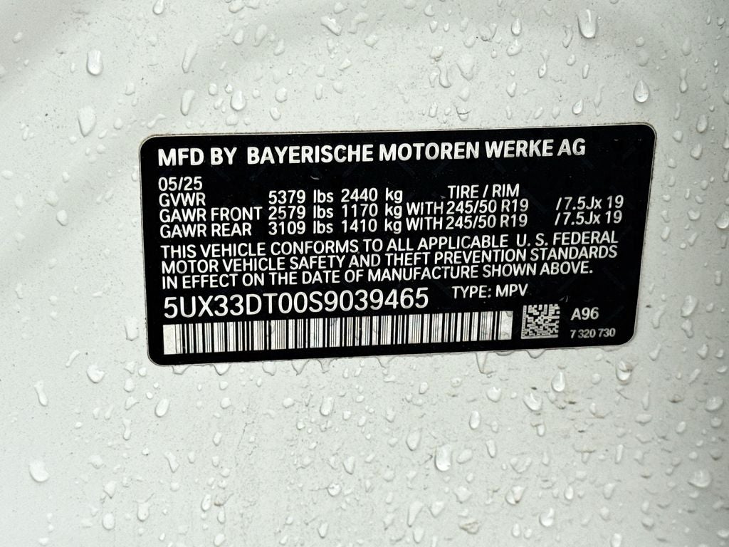 2025 BMW X4 xDrive30i