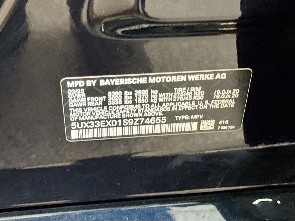 2025 BMW X6 xDrive40i