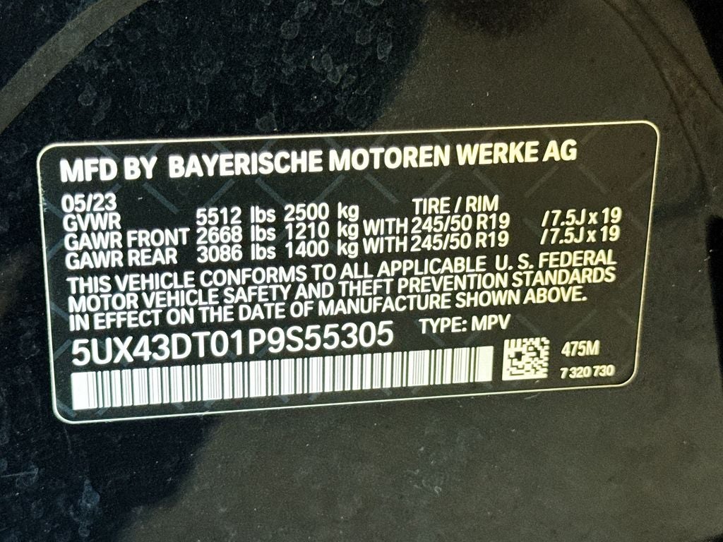 2023 BMW X4 M40i