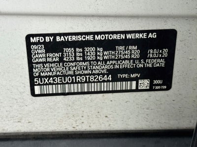 2024 BMW X5 xDrive50e