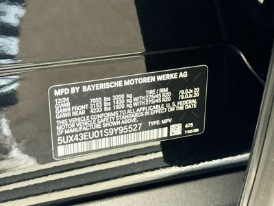 2025 BMW X5 xDrive50e