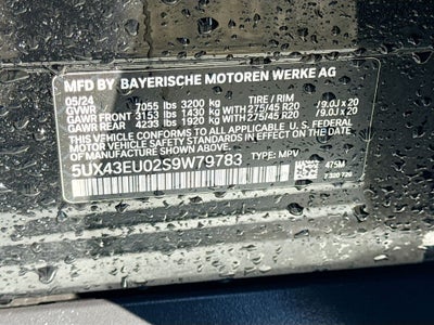 2025 BMW X5 xDrive50e