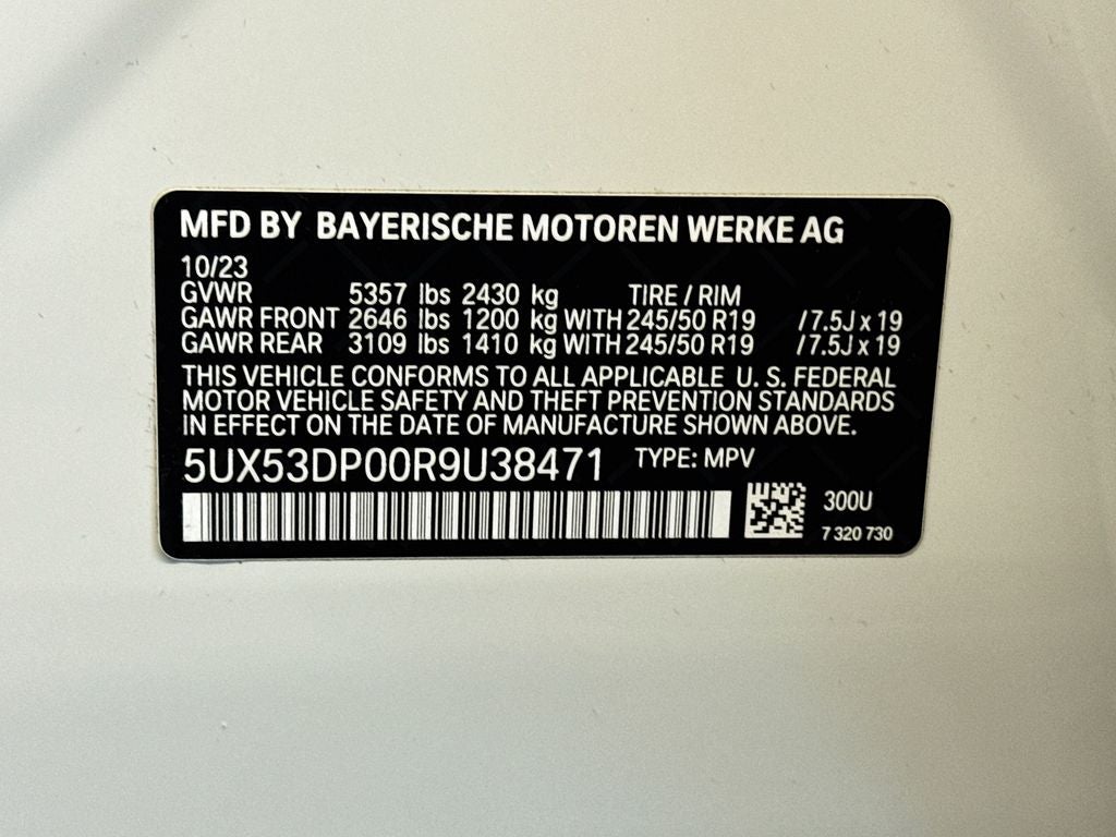 2024 BMW X3 xDrive30i