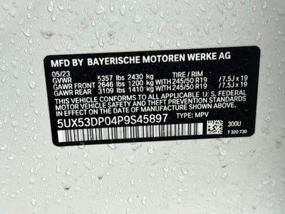 2023 BMW X3 xDrive30i