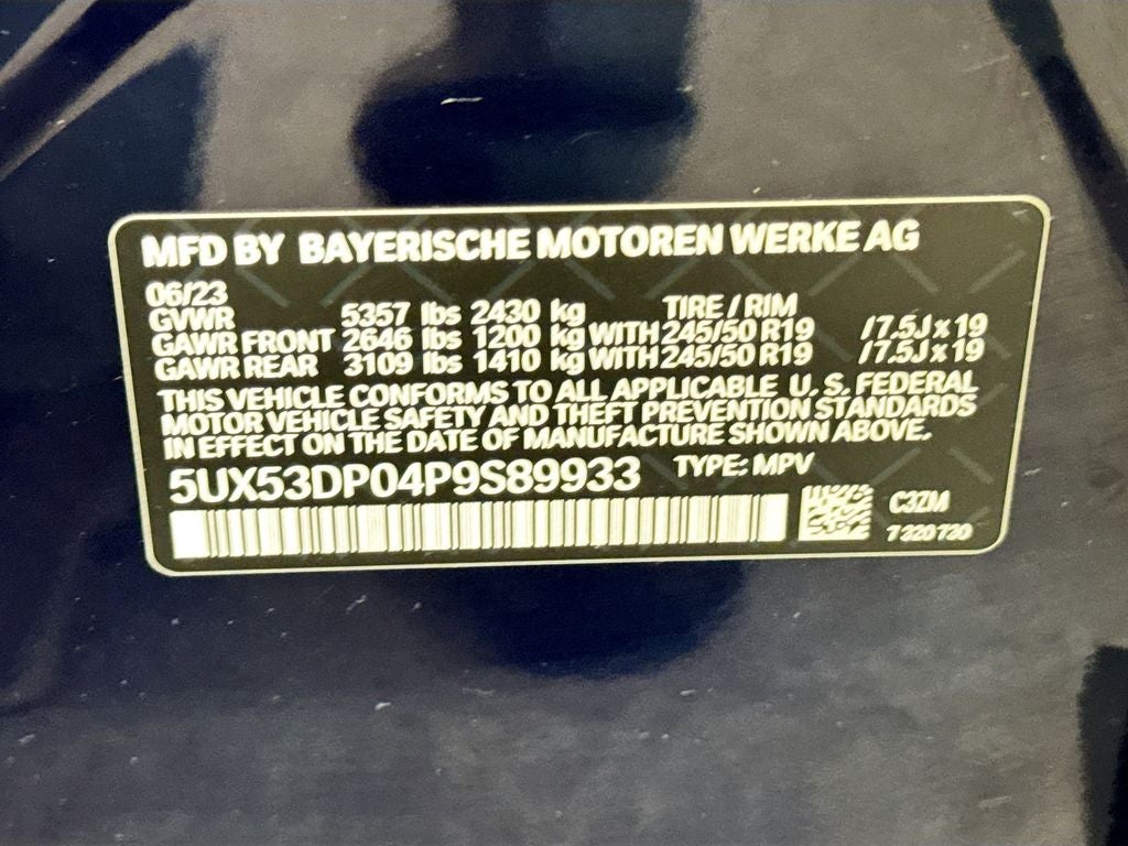 2023 BMW X3 xDrive30i