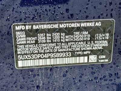 2023 BMW X3 xDrive30i