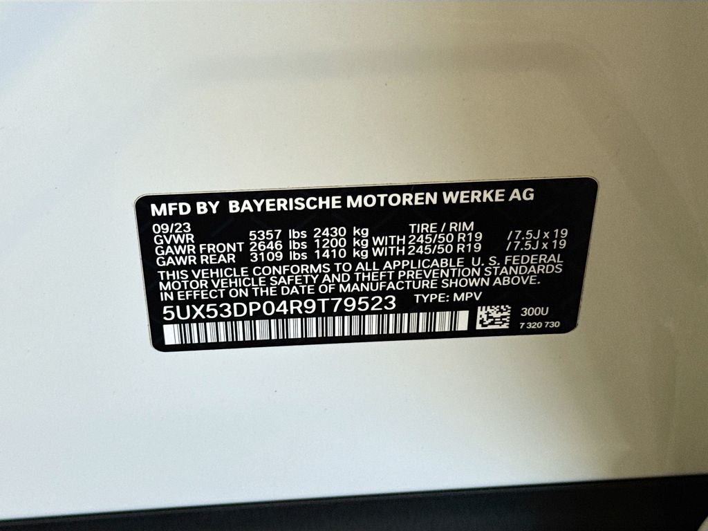 2024 BMW X3 xDrive30i