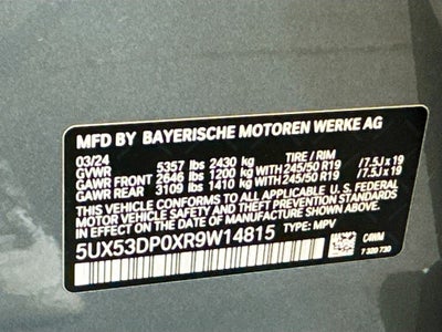 2024 BMW X3 xDrive30i