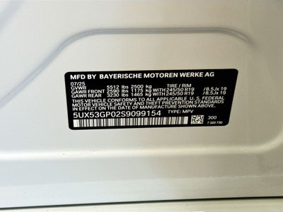 2025 BMW X3 30 xDrive