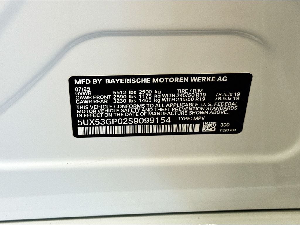 2025 BMW X3 30 xDrive