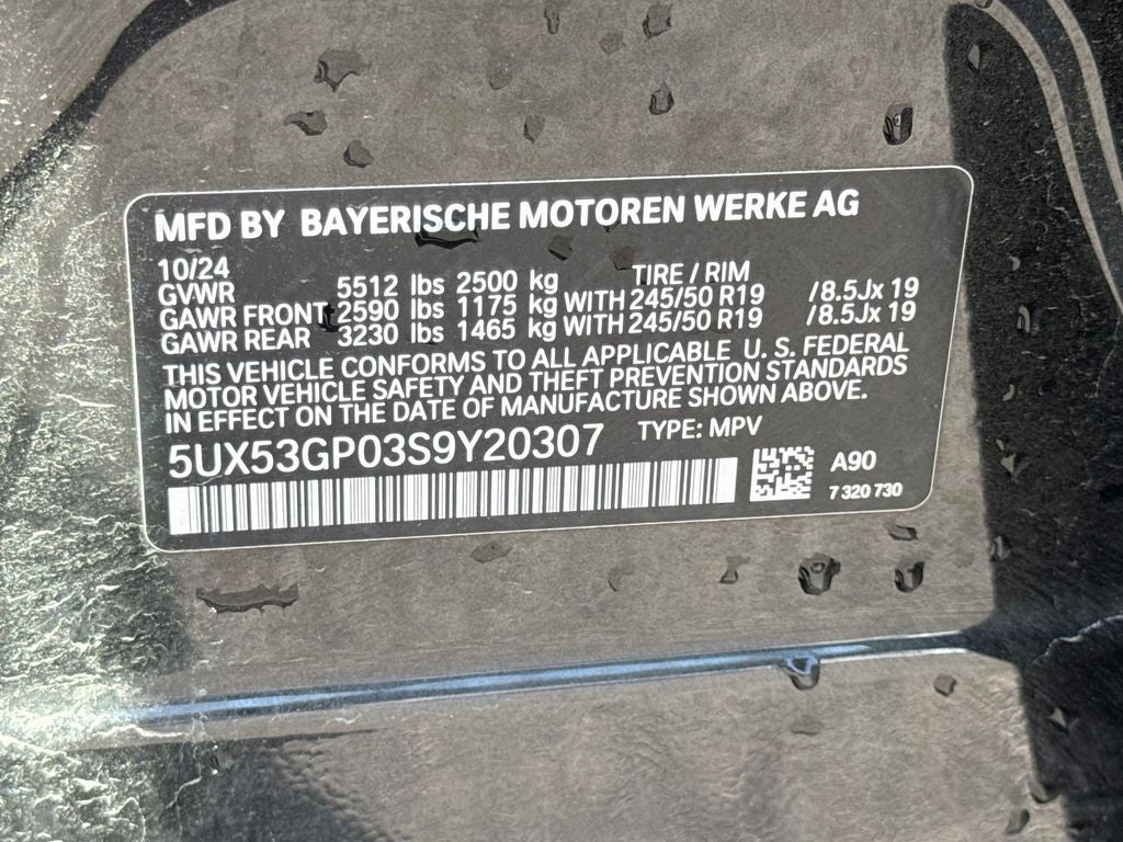 2025 BMW X3 30 xDrive