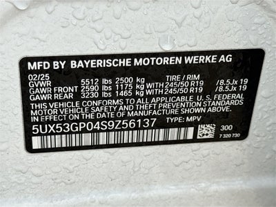 2025 BMW X3 30 xDrive