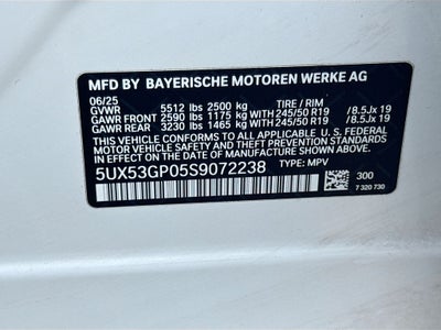 2025 BMW X3 30 xDrive
