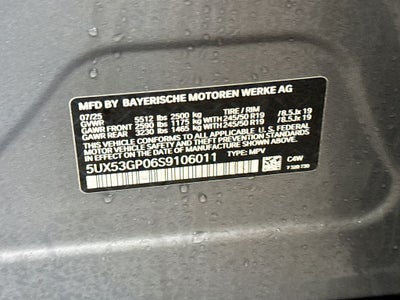 2025 BMW X3 30 xDrive