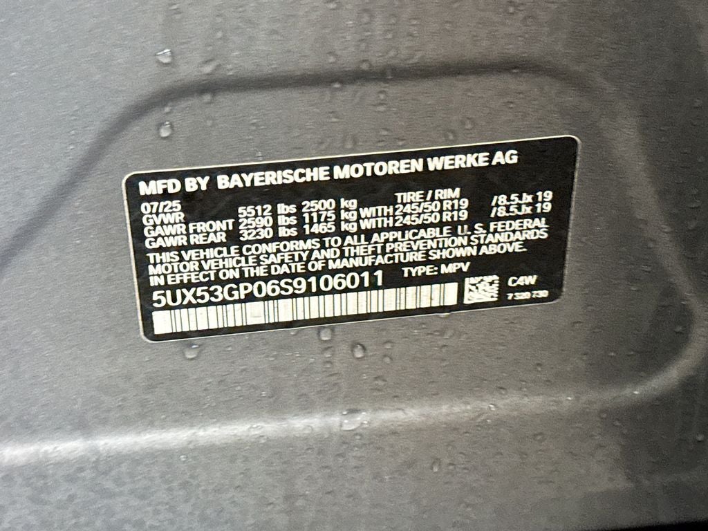 2025 BMW X3 30 xDrive