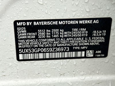 2025 BMW X3 30 xDrive