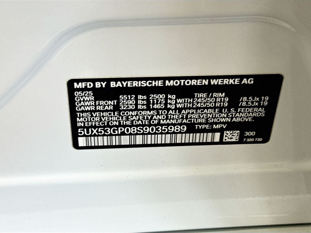 2025 BMW X3 30 xDrive
