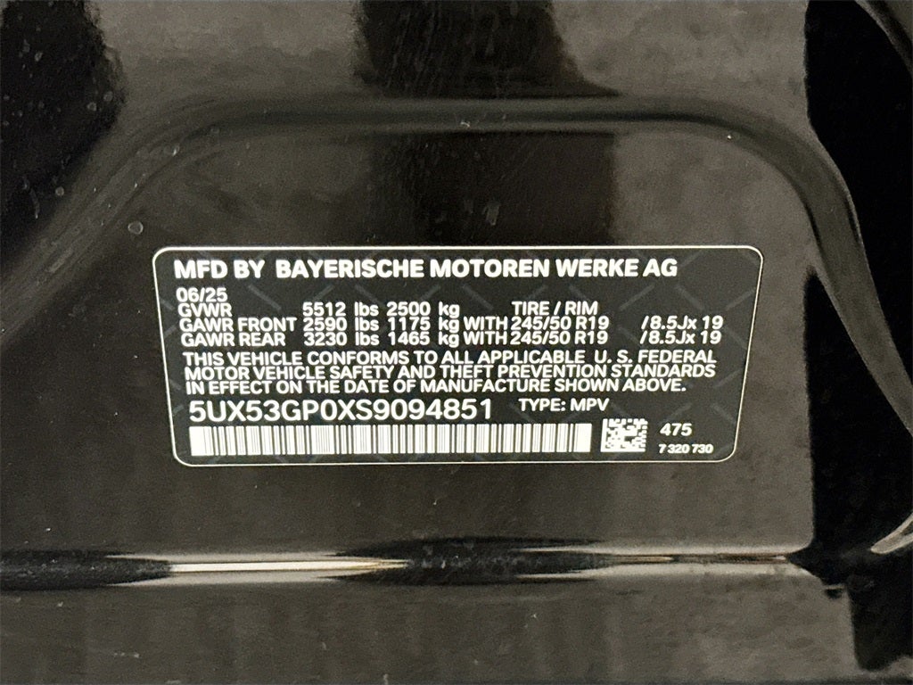 2025 BMW X3 30 xDrive