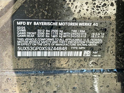 2025 BMW X3 30 xDrive