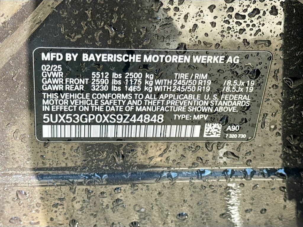 2025 BMW X3 30 xDrive