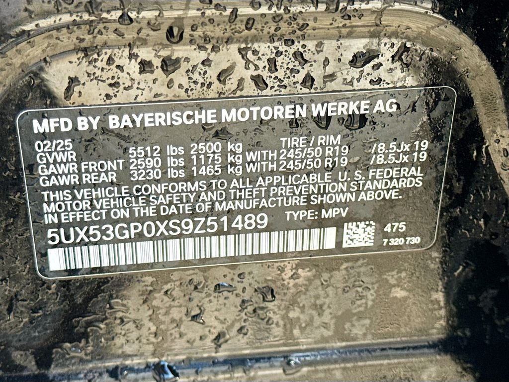 2025 BMW X3 30 xDrive