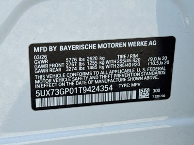 2026 BMW X3 M50 xDrive