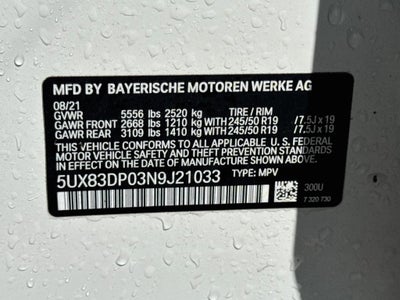 2022 BMW X3 M40i