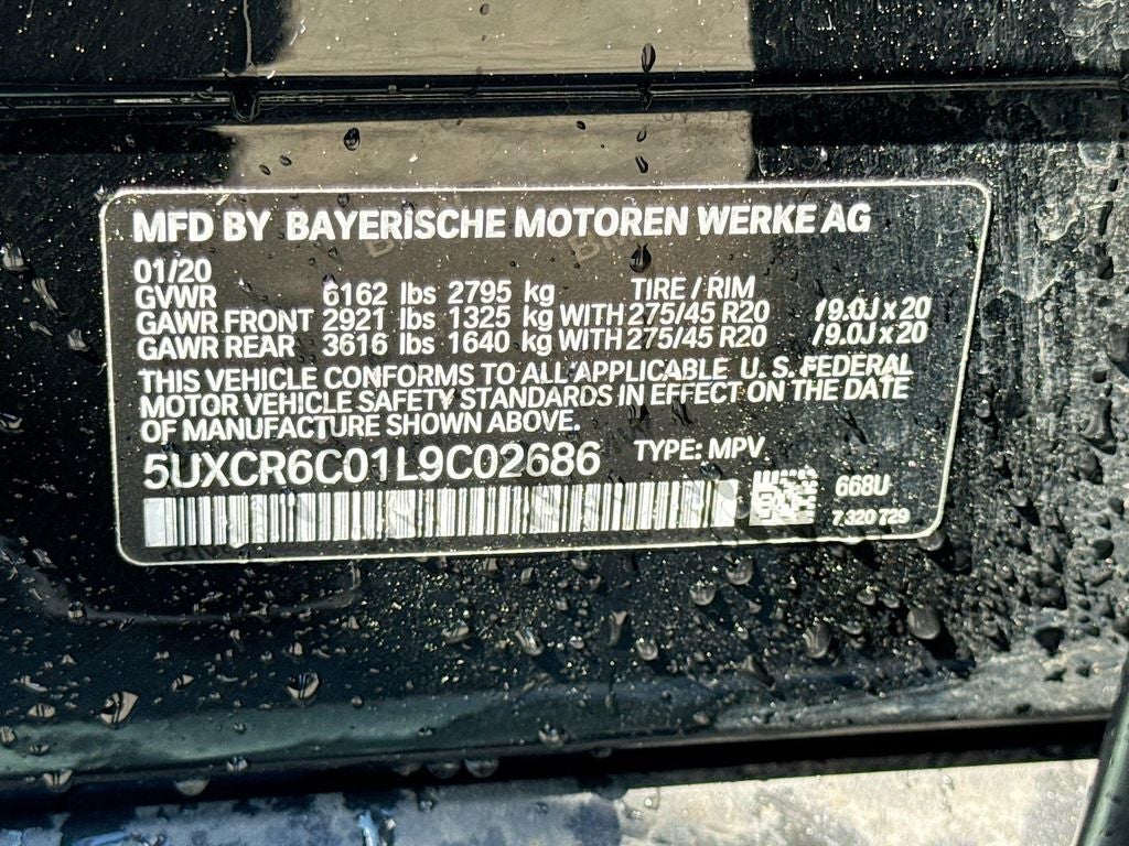 2020 BMW X5 xDrive40i